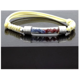 Kamienie i minerały. Bransoletka Rubin + Surowy Szafir.