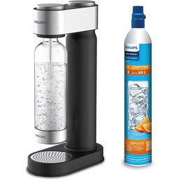 Philips ADD4902BK/10 GoZero saturator wody, plastik, 1 l,