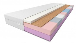 Materac piankowy Kale 120x200 FAN kokos