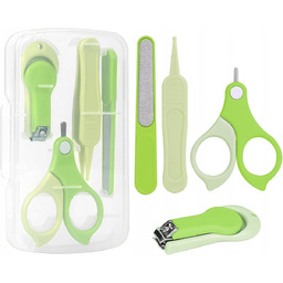 Zestaw do Pielęgnacji Paznokci dla Niemowląt 4w1 Bezpieczny