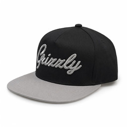 czapka z daszkiem GRIZZLY - Subalpine Snapback Black