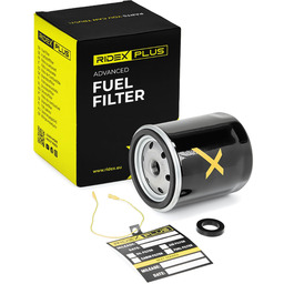 RIDEX PLUS 9F0096P Filtr Paliwa Filtr przykręcany