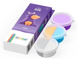 HEY CLAY Masa plastyczna Zwierzęta Krowa 07780