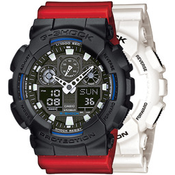 G-SHOCK SET GA-100B-7AER + BEZEL 10358741 + PASEK