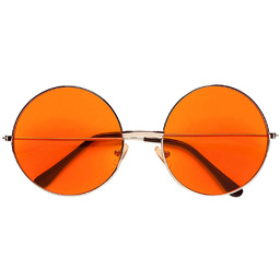 Okulary Hipisa pomarańczowe - 1 szt.