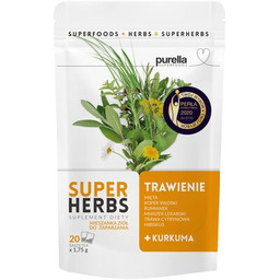 PURELLA Herbata Superherbs Trawienie (20 sztuk) Zyskaj