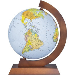 DONAU Polityczno-fizyczny globus, średnica 32 cm, wysokość 46