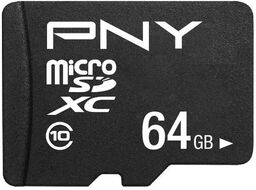 PNY Performance Plus microSD 64GB 100/10MB/s Karta pamięci