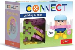 Trefl - Connect: Klocki Zestaw Pocket Girl, Kim