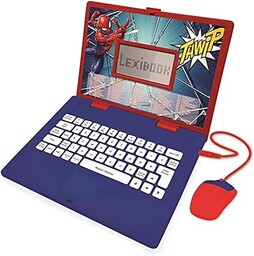 Lexibook JC598SPi3 Spider-Man dwujęzyczny laptop do celów edukacyjnych