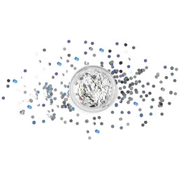 Brokat do twarzy i ciała holograficzny - 3