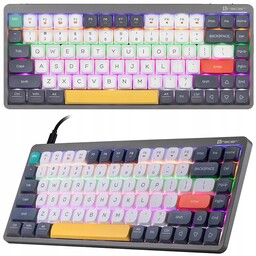 Klawiatura Mechaniczna Bezprzewodowa Tracer Fina 84 Outemu Red