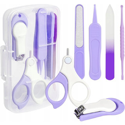 Zestaw do Obcinania Paznokci Manicure dla Niemowląt 6w1