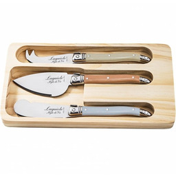 Laguiole Premium Line Zestaw Noży do Sera, uniwersalny
