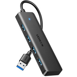 Ugreen Hub USB BASEUS 25851 4-portowy (czarny)