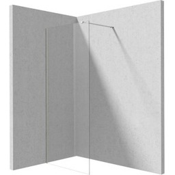 DEANTE Ścianka prysznicowa PRIZMA walk-in 100x195 chrom KTJ_030P