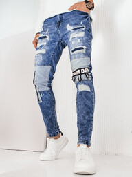 Spodnie męskie jeansowe niebieskie Dstreet UX4249-29