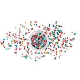 Brokat do twarzy i ciała mix kolorów -