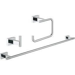 GROHE Essentials Cube Zestaw akcesoriów łazienkowych 3