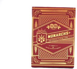 Karty Monarchs Red Theory11 Premium 2 Talie Matowe