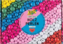 folia 22992 - Drewniane koraliki JUMBO BASIC, 1