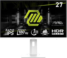 Monitor 27" Msi Mag 274PFW |1920x1080 (FHD)|180Hz| 1ms|