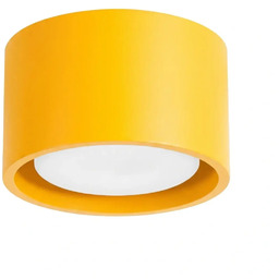Sollux Lampa sufitowa żółta MODO SL.2474 metalowy spot