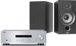 Yamaha A-S201 (srebrny) + ELAC Debut 2.0 B6.2