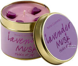 Bomb Cosmetics - Lavender Musk - Świeca zapachowa