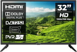 Telewizor LED KIANO Slim TV 32" HD Czarny