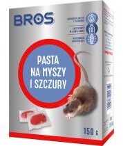 BROS BROS1639 Pasta na myszy i szczury 150g