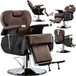 Fotel fryzjerski barberski hydrauliczny do salonu fryzjerskiego barber