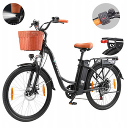 Rower elektryczny Ttgo C2 Miejski 250W 36V 75KM