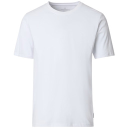 Duży T-shirt Męski Gładki Biały 2-PAK CASAMODA
