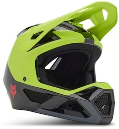 Kask rowerowy FOX Rampage Barge Fluorescent Żółty MTB