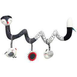 Sensillo Black&White Sprężynka Edukacyjna Lisek