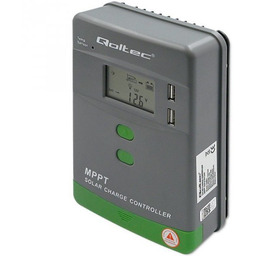 Qoltec Solarny regulator ładowania MPPT z czujnikiem temperatury