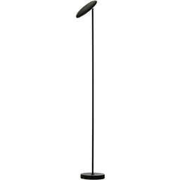 Lampa podłogowa metalowa czarna z ściemniaczem AZ5908