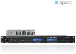 Biamp PCR3000RMKIII - odtwarzacz CD/DVD/MP3/SD/USB/BT/FM