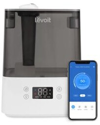 Levoit Classic 300S Higrostat 6l 47m2 Szary Nawilżacz