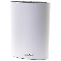 Viallidesign Stojak do noży owalny Bianco Vialli Design