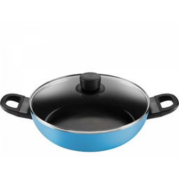 Ballarini Patelnia Głęboka 2H Z Pokrywką 28 Cm