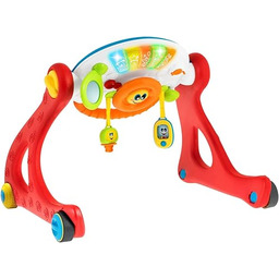 Chicco Zestaw Gimnastyczny 4w1, Chodzik i Pchacz Siłownia,