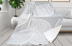 Greno Koc bawełniany akrylowy 150x200 Bohema szary Glamour
