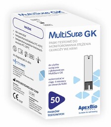 Diather MultiSure GK Paski - domowe badanie glukozy