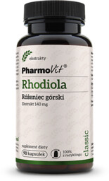 RHODIOLA - RÓŻENIEC GÓRSKI EKSTRAKT (140 mg) BEZGLUTENOWY
