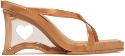 Japonki Melissa Melissa Glass Heel Ad 35801 Złoty