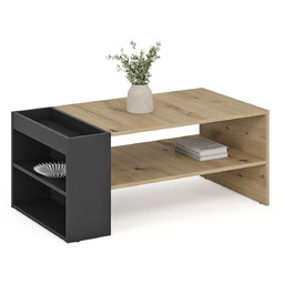 Edinos Ława kawowa dąb artisan + czarny G9-M07