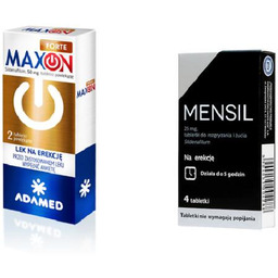 Zestaw Maxon Forte 0,05g tabl powlekane, 2 tabl.