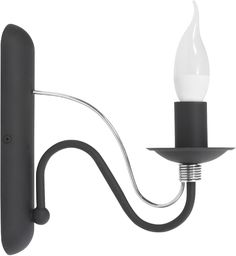 Lampex Monic czarny 519/K CZA kinkiet lampa ścienna